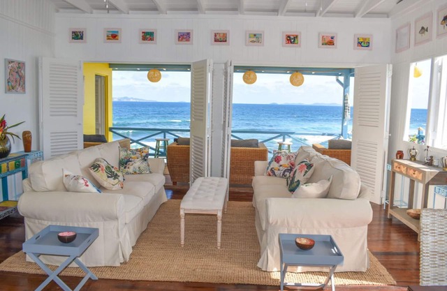 Amplia villa frente al mar en Bequia encantadora - Park Bay House