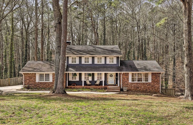 Spacious Stone Mountain Home w/ Fire Pit