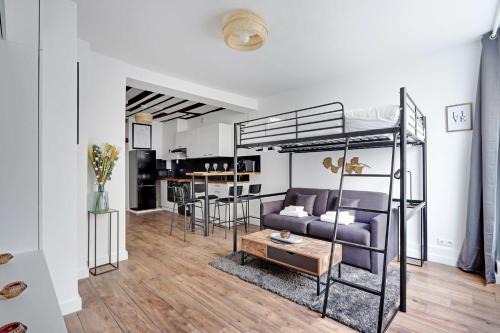 Spacious Studio Cute Neighborhood - Place d'Italie