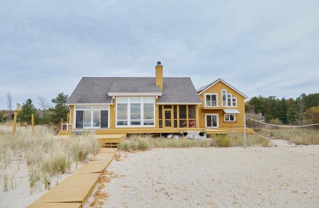 Spectacular Grand Traverse Bay Frontage, 5 bedrooms, 3 baths