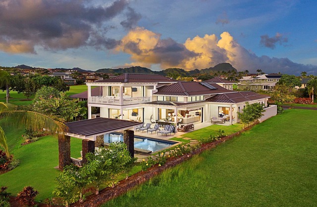 Spectacular home with ocean and golf course views!