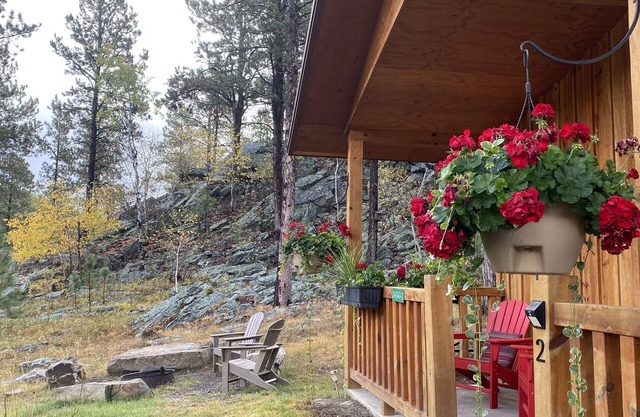 Custom Black Hills Cabin: minutos del monte Rushmore, entorno de montaña, 10 acres