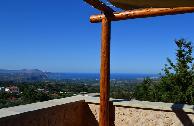 Spectacular Stone Villa with Pool in Forest and Great Sea & Mountain Views