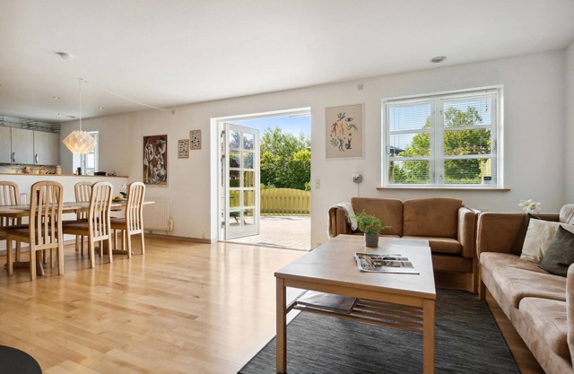 Spend a relaxing vacation in this vacation home with fjord view.