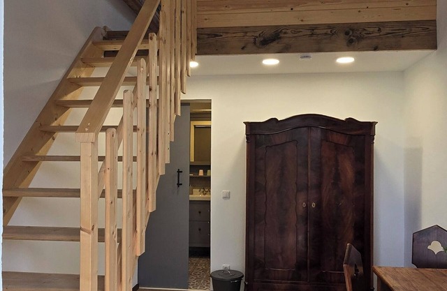 Spend the night in a cozy double room 4 in the Altes Saale Fährhaus.