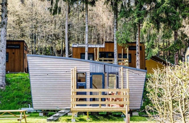Spend the night in the middle of the Ardennes in your own Laidback Cabin!