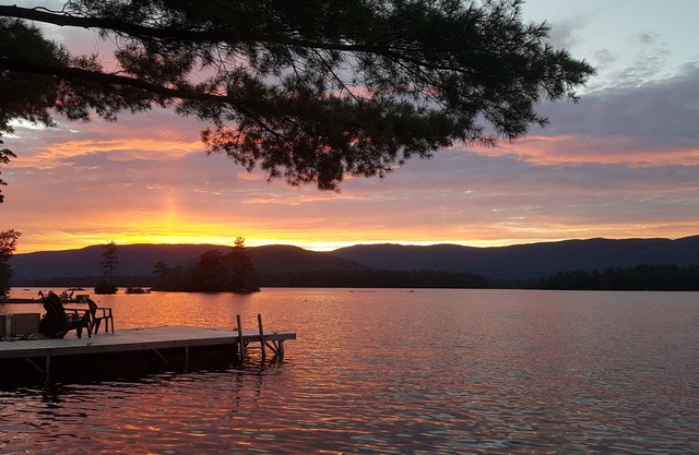 Lago Squam, impresionantes vistas, retiro privado y tranquilo