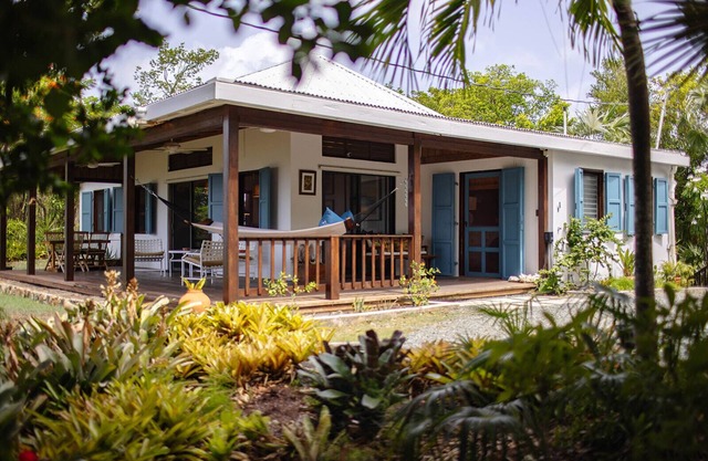 St. John Caribbean Cottage! Beautiful Property Close to Town; Quiet and Lush