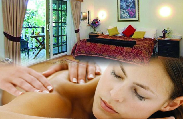 casa de spa independiente independiente que tiene capacidad para 2 personas