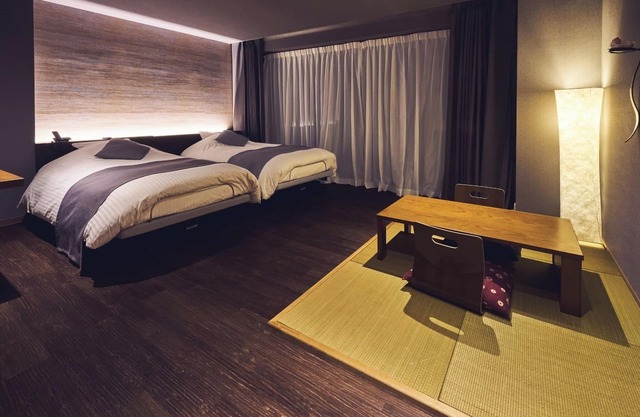 Standard 1 night without meals3rd and 4th floors JapaneseWestern style twin room / Oita Ōita