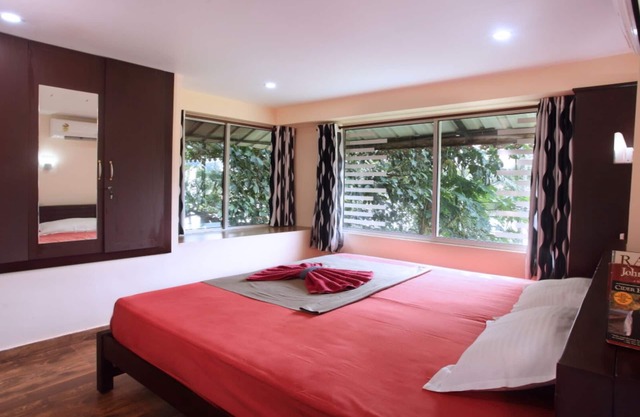 Habitación doble estándar con aire acondicionado