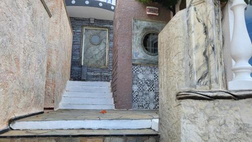 Standard big room apartment in blue Aegean with shared pool, kitchen and Ac