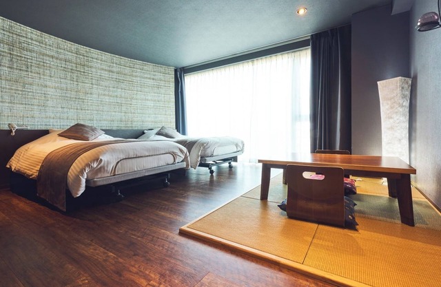 Standard without mealsTwin JapaneseWestern style room on the upper floors 7th and 8th floors / Oita Ōita