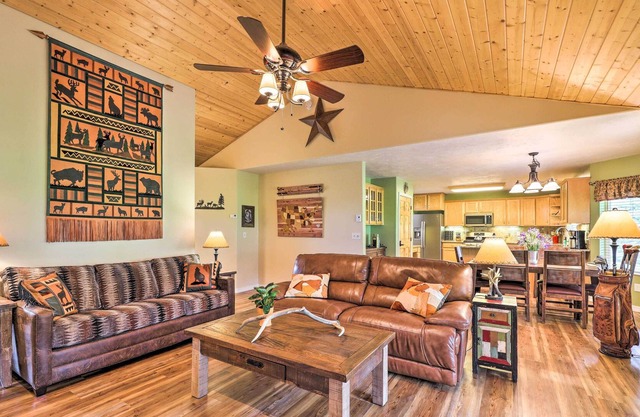 Star Valley Ranch Home w/ Snowmobile Parking!