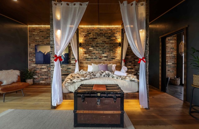 Stay where the world can't find you. Quirky salvage luxury at its very best.