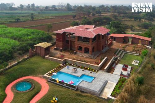 StayVista at Bahava with Pool, Lawn, Balcony