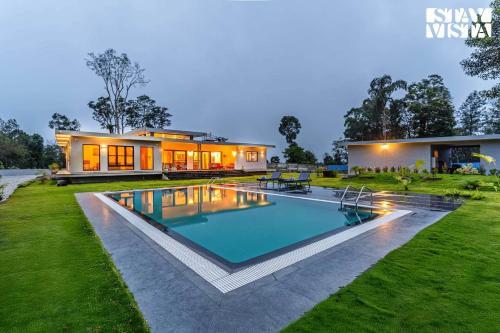 StayVista at Serenova with Pool, Bar