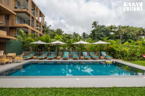 StayVista at Villa Holiva with Pool, Beach View