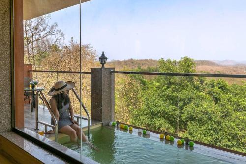 StayVista's Tinted Skies - Villa with Private Pool & Jacuzzi