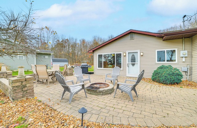 Steps to Long Lake: Cabin w/ Patio in Harrison!
