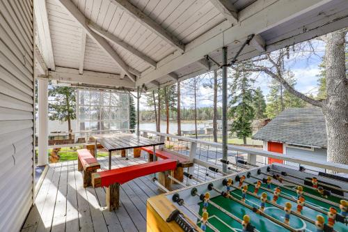 Steps to Pine Hollow Reservoir Home with Fire Pit!