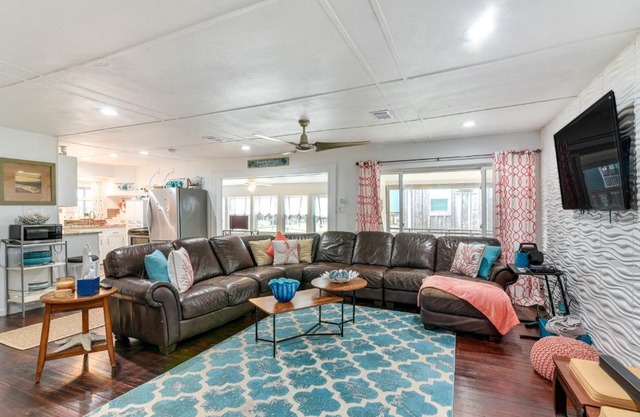 Steps to Surfside Beach Home with Deck and Fire Pit!