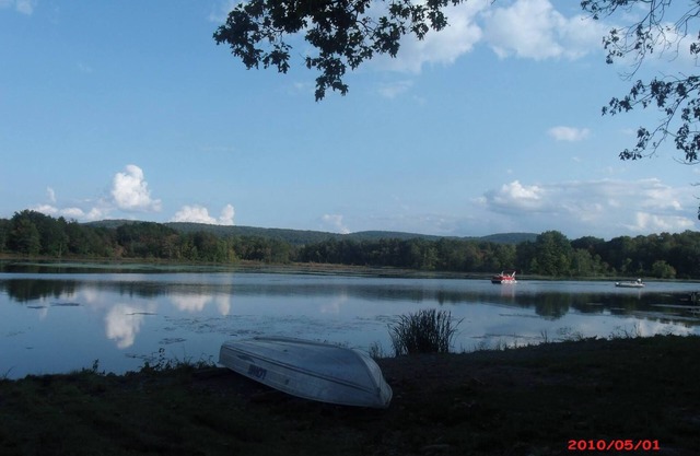 Stevens Lane New Log Cabin - Lamoka Lake - just steps from the water's edge.
