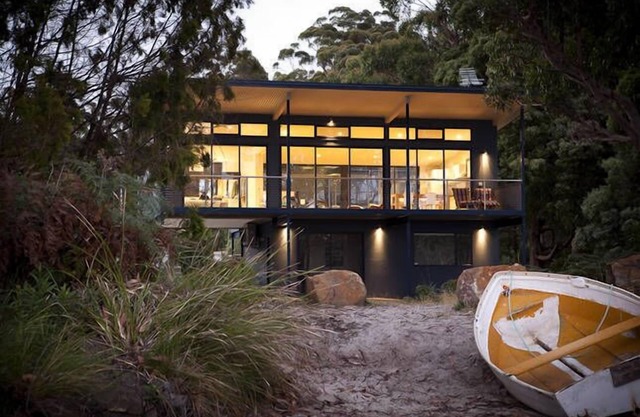 Stewarts Bay Beach House, Port Arthur. Tasmania