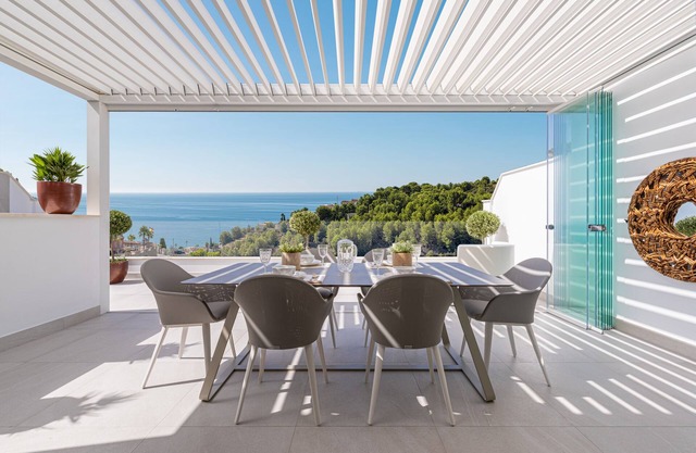 STO7 Moderna villa con piscina privada ,vista al mar y beach club