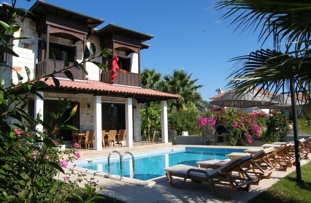 Stone built villa with private pool in beautiful surroundings.