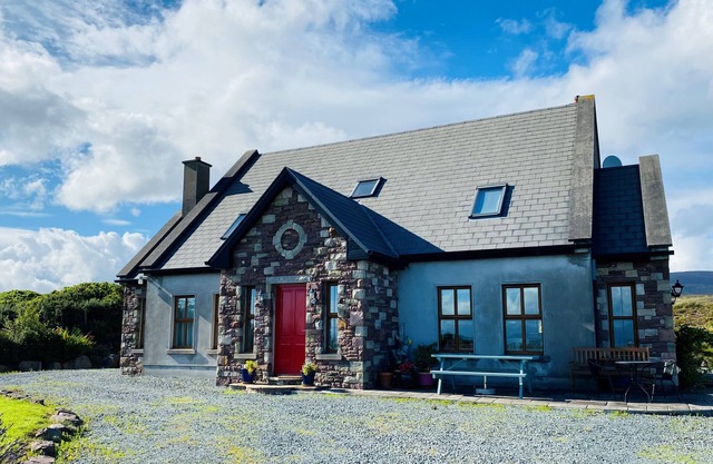 Stone fronted detached cottage just over 2 miles from Mulranny village