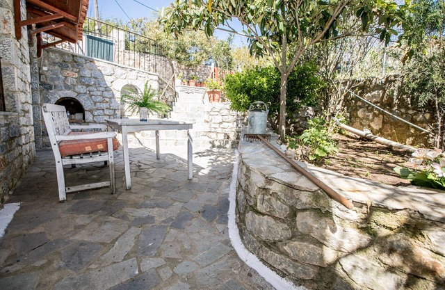 Stone House in Mountain-Top Mani Village Drosopigi