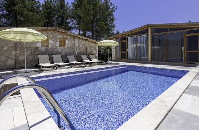 Stone Vacation Flat w Pool in Kas