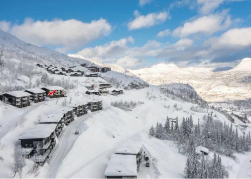 Stor leilighet med panoramautsikt over Hemsedal