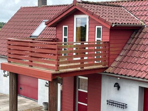 Stor lejlighed i landlige omgivelser