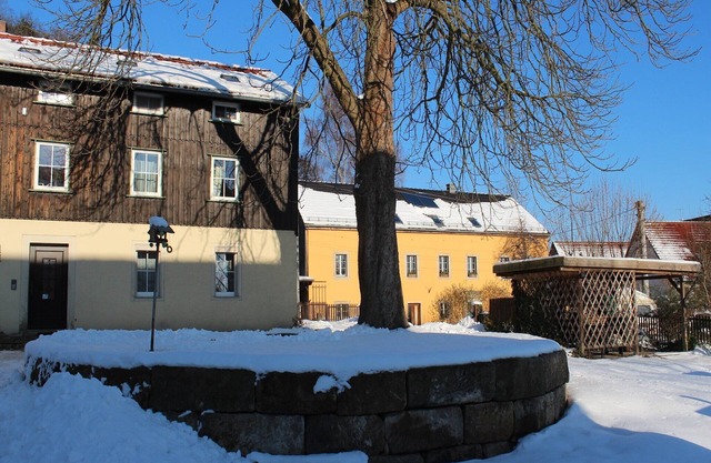 Ferienhaus en Sachsen mit Garten