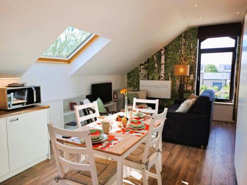 Studio 4 pers avec balcon et jardin