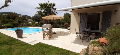 studio 5min plage agosta