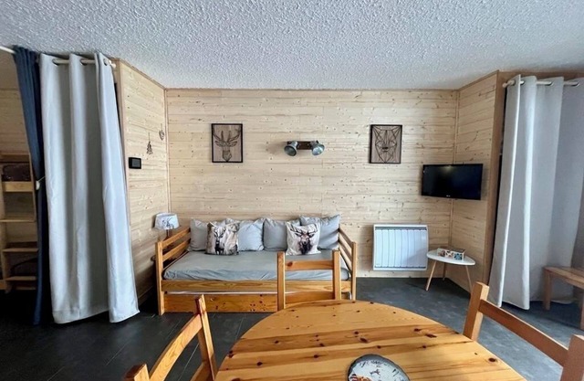 Studio 6 Personnes aux Pied des Pistes, ski Lhiver, vtt et Rando Lété