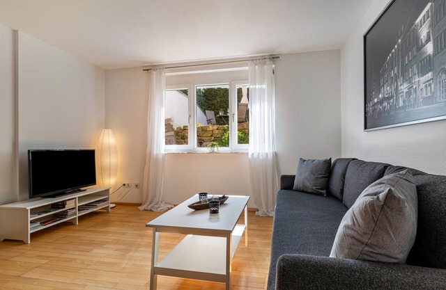 Apartamento estudio 'Ferienwohnung Lehen - Herr 1' con jardín compartido y Wi-Fi