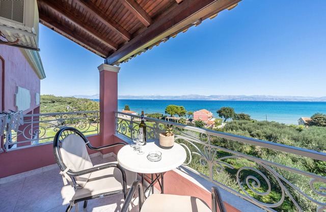 Estudio '8' con vistas al mar, Wi-Fi y aire acondicionado