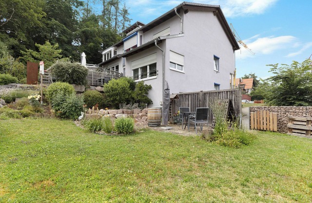 Apartamento estudio 'Ferienwohnung Im Bohrer' con terraza, jardín compartido y Wi-Fi