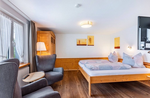 Apartamento-estudio 'Apartamento 2' con jardín compartido, balcón y Wi-Fi