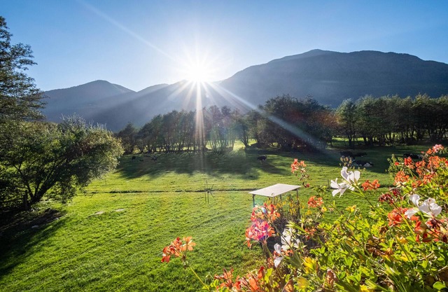 Apartamento estudio 'Hausergut Topaz' con vistas a la montaña, jardín compartido y Wi-Fi
