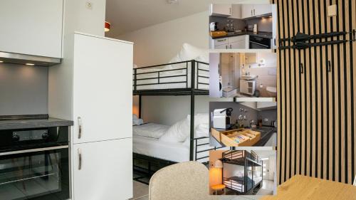 Studio Apartment Nittenau Schwandorf - Küche WLAN Modern 2 Personen