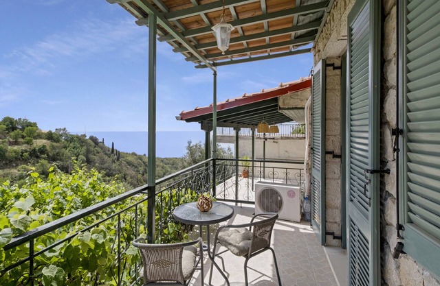 Estudio 'Con vistas al mar' con vistas al mar, Wi-Fi y aire acondicionado