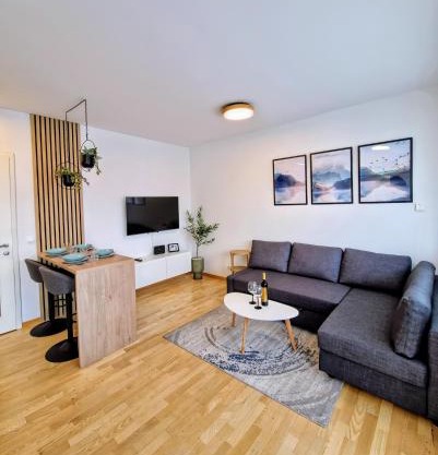 Studio apartment Zen Zagreb with free garage