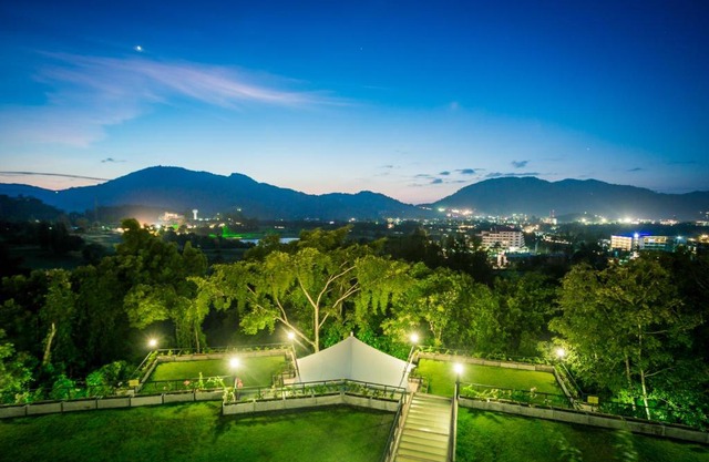 Studio apartments on a hill