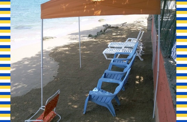 Apt frente a la Playa Apt 1 cto, 1 baño, AC, Cocina , TV, WIFI, 2 huespedes
