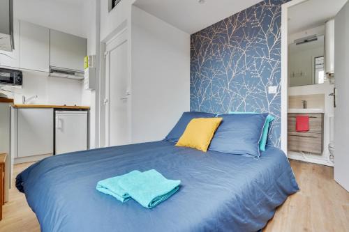 Studio avec mezzanine - Wifi - Proche Paris (R8)